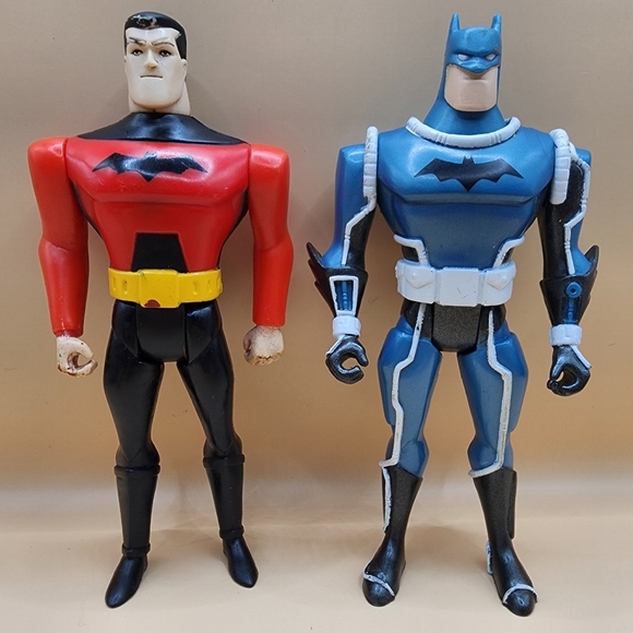 1998 DC New Batman Adventures, Mission Masters Ground Pursuit Kenner Figures Lot - Picture 1 of 6